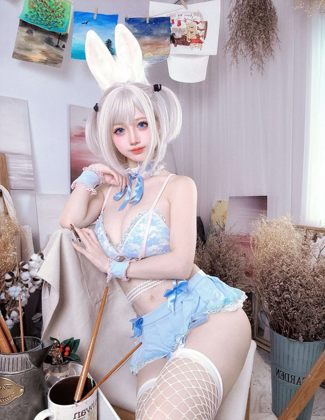 沖田凜花Rinka - Blue Rabbit [70P-368MB] tg@simisebaisi 【丝足阁】023.webp
